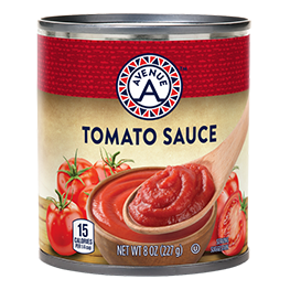 AVENUE A TOMATO SAUCE 8 FL. OZ. CAN