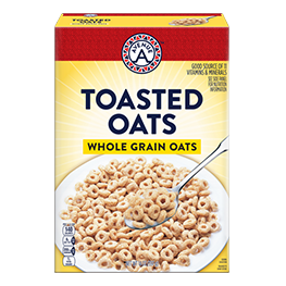 AVENUE A TOASTED OATS CEREAL 14 OZ. PKG.