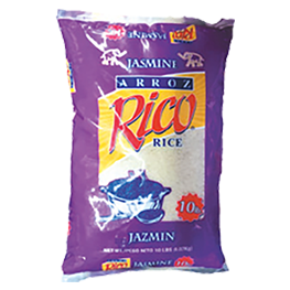 RICO JASMINE RICE 10 LB. PKG.