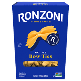  RONZONI BOW TIES PASTA 12 OZ.